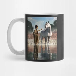 Taming the White Mustang Mug